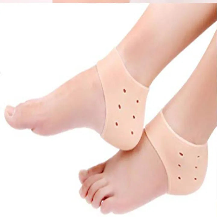 Silicone Gel Heel Protectors | Foot Care Support for Men & Women