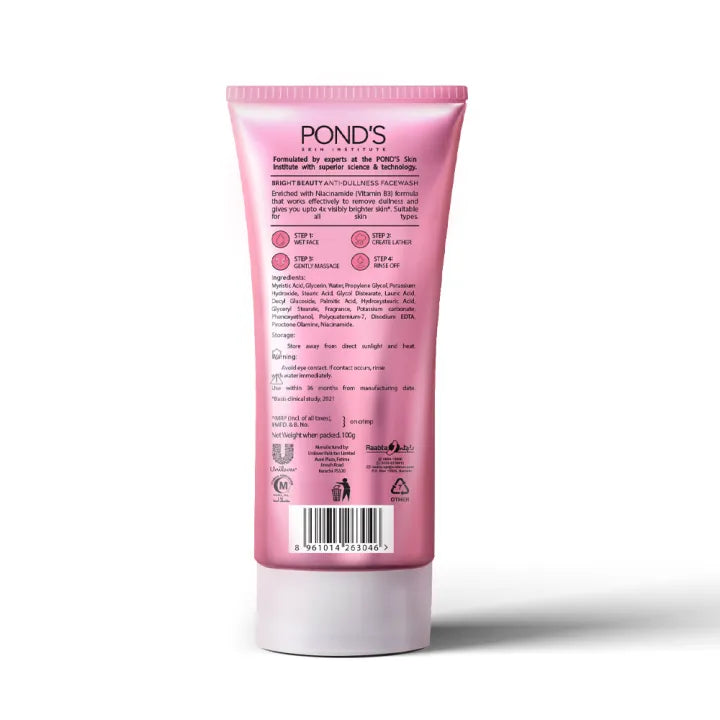 Pond's Bright Beauty Facewash | 100 GRAMs