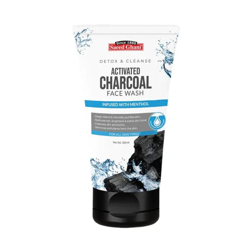 Activated Charcoal Facewash | Saeed Ghani | Detoxifier & Cleanser