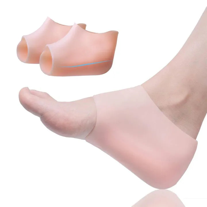 Silicone Gel Heel Protectors | Foot Care Support for Men & Women