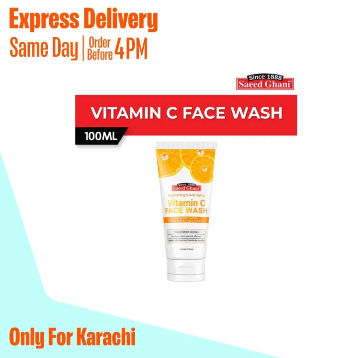 Saeed Ghani Vitamin C Face Wash