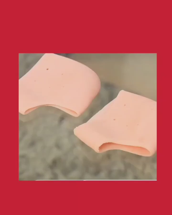 Silicone Gel Heel Protectors | Foot Care Support for Men & Women